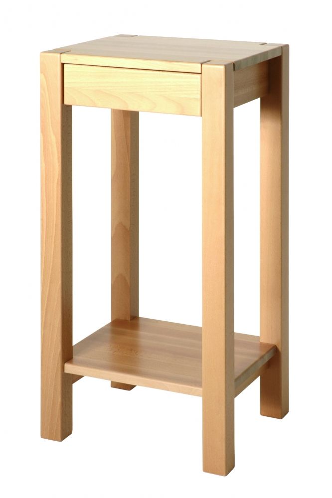 Mørtens Furniture Odkladací stolík Landon, 73 cm, buk